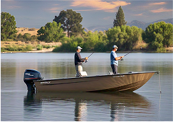 Lake fishing adventure